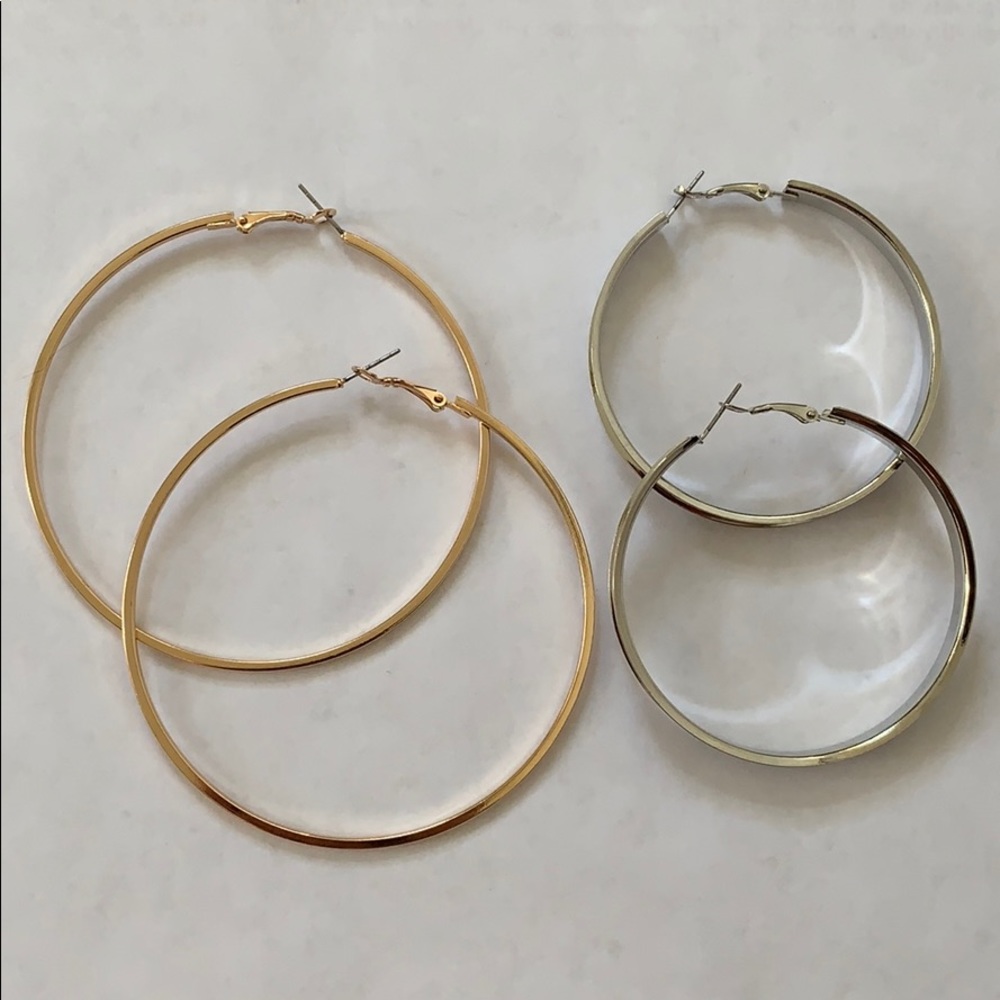 Hoop earrings